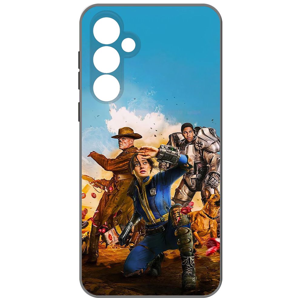 Чехол-накладка Krutoff Soft Case Фоллаут - Люси, Гуль и Аарон для Samsung Galaxy S23 FE, Черный
Чехол-накладка Krutoff Soft Case Фоллаут - Люси, Гуль и Аарон для Samsung Galaxy S23 FE, Черный