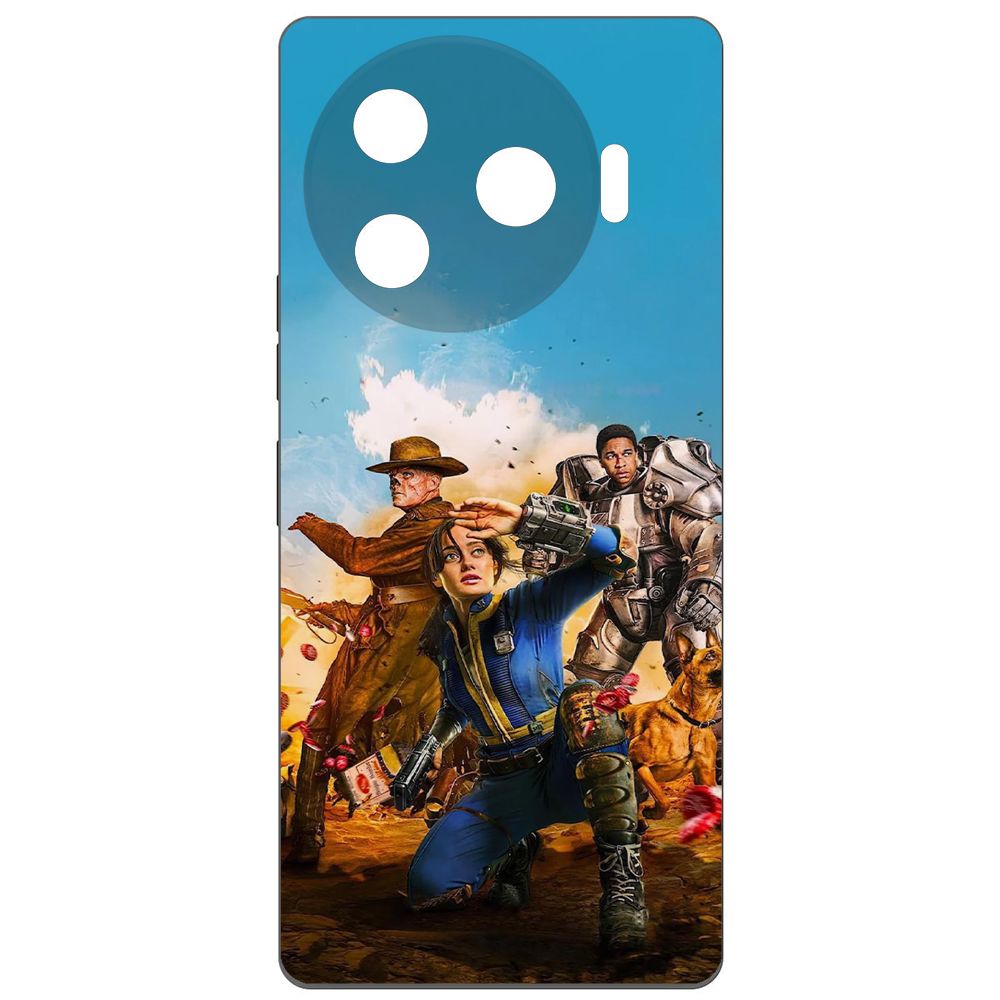 Чехол-накладка Krutoff Soft Case Фоллаут - Люси, Гуль и Аарон для TECNO Camon 30 Pro 5G
Чехол-накладка Krutoff Soft Case Фоллаут - Люси, Гуль и Аарон для TECNO Camon 30 Pro 5G