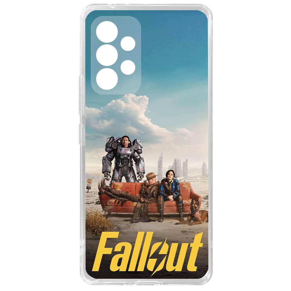 Чехол-накладка Krutoff Clear Case Фоллаут - Постер для Samsung Galaxy A53 5G (A536), Прозрачный
Чехол-накладка Krutoff Clear Case Фоллаут - Постер для Samsung Galaxy A53 5G (A536), Прозрачный