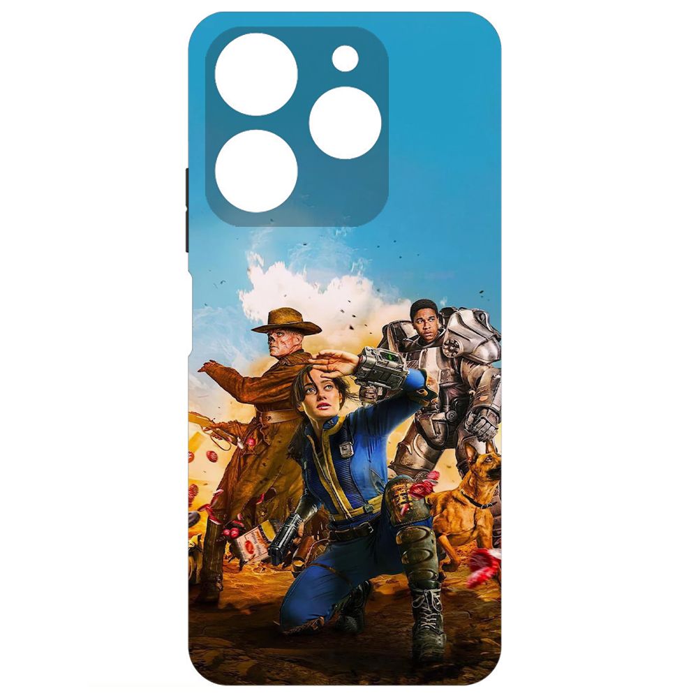 Чехол-накладка Krutoff Soft Case Фоллаут - Люси, Гуль и Аарон для TECNO Spark 10 Pro
Чехол-накладка Krutoff Soft Case Фоллаут - Люси, Гуль и Аарон для TECNO Spark 10 Pro