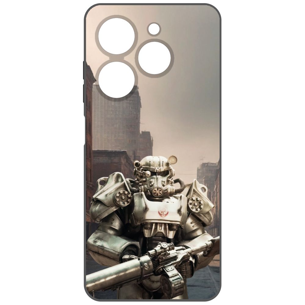 Чехол-накладка Krutoff Soft Case Фоллаут (Fallout)-Рыцарь Братства для TECNO Spark Go 2024
Чехол-накладка Krutoff Soft Case Фоллаут (Fallout)-Рыцарь Братства для TECNO Spark Go 2024