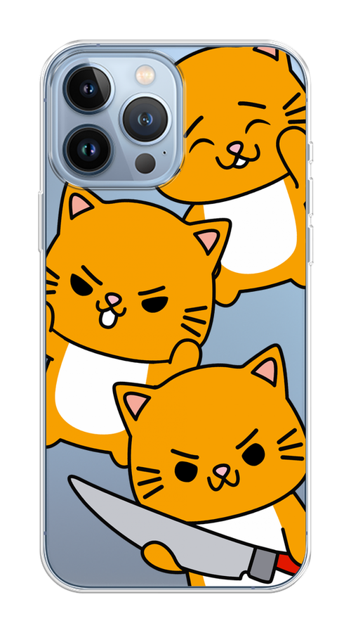 Чехол Homey на Apple iPhone 13 Pro Max "Опасные котики", Оранжевый;серый;белый, 14450-1
Чехол Homey на Apple iPhone 13 Pro Max "Опасные котики", Оранжевый;серый;белый, 14450-1