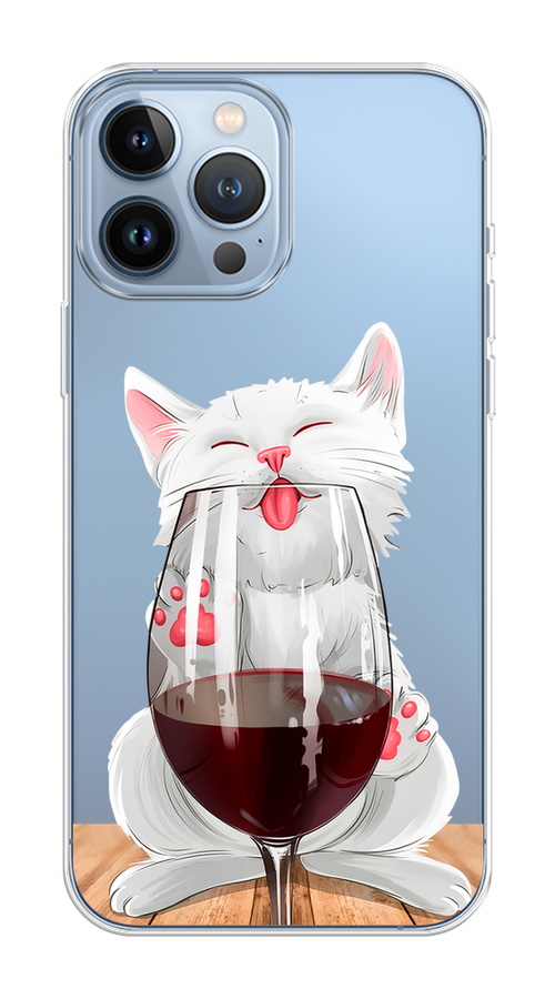 Чехол Homey на Apple iPhone 13 Pro Max "Кот с бокалом", Прозрачный;белый;красный, 14450-1
Чехол Homey на Apple iPhone 13 Pro Max "Кот с бокалом", Прозрачный;белый;красный, 14450-1