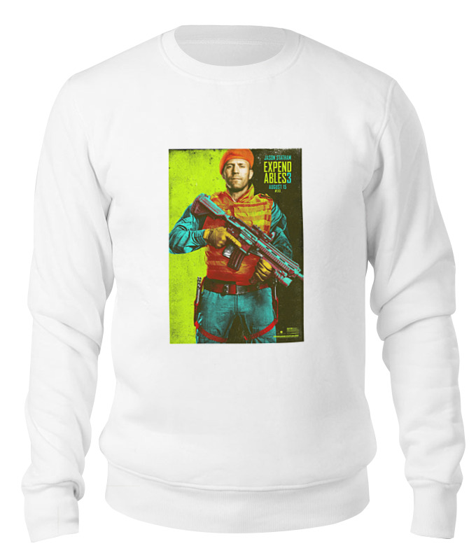 Свитшот унисекс Printio Expendables iii statham colors белый XL, Expendables iii statham colors
Свитшот унисекс Printio Expendables iii statham colors белый XL, Expendables iii statham colors
