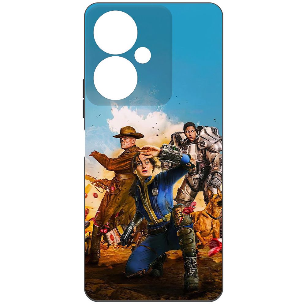Чехол-накладка Krutoff Soft Case Фоллаут (Fallout) - Люси, Гуль и Аарон для Vivo Y27 4G
Чехол-накладка Krutoff Soft Case Фоллаут (Fallout) - Люси, Гуль и Аарон для Vivo Y27 4G