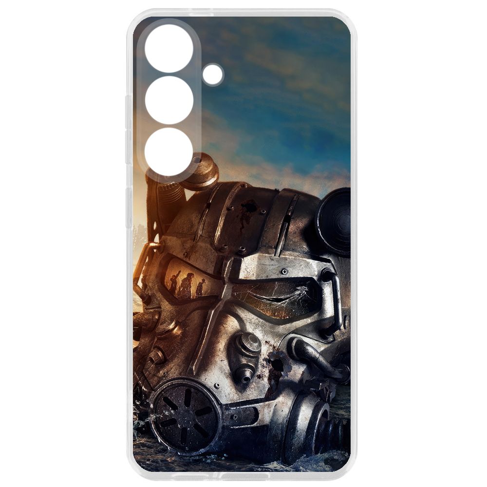 Чехол-накладка Krutoff Clear Case Фоллаут (Fallout) - Шлем Т-60 для Samsung Galaxy S24+, Прозрачный
Чехол-накладка Krutoff Clear Case Фоллаут (Fallout) - Шлем Т-60 для Samsung Galaxy S24+, Прозрачный