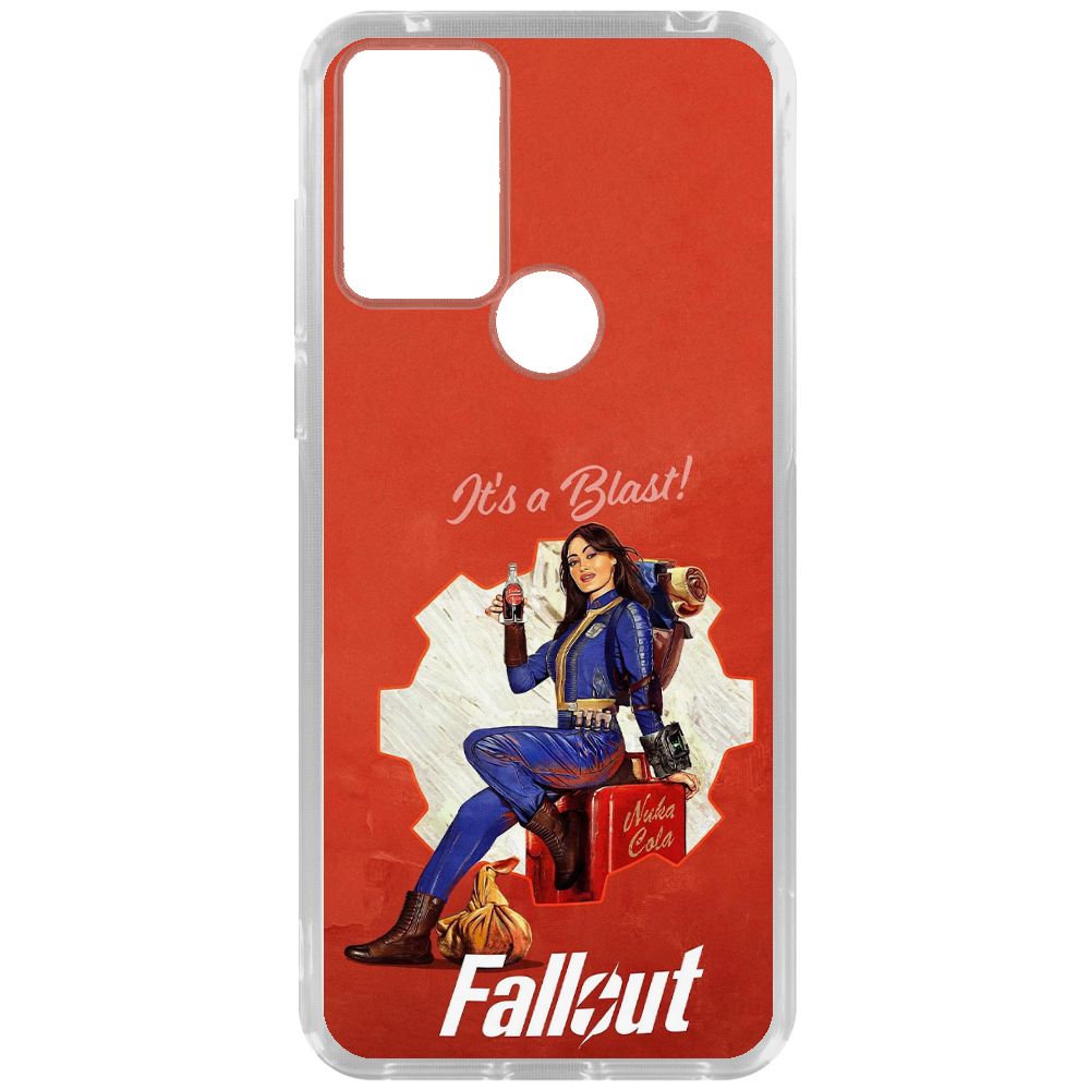 Чехол-накладка Krutoff Clear Case Фоллаут (Fallout) - Это взрыв! для TCL 30 SE, Прозрачный
Чехол-накладка Krutoff Clear Case Фоллаут (Fallout) - Это взрыв! для TCL 30 SE, Прозрачный