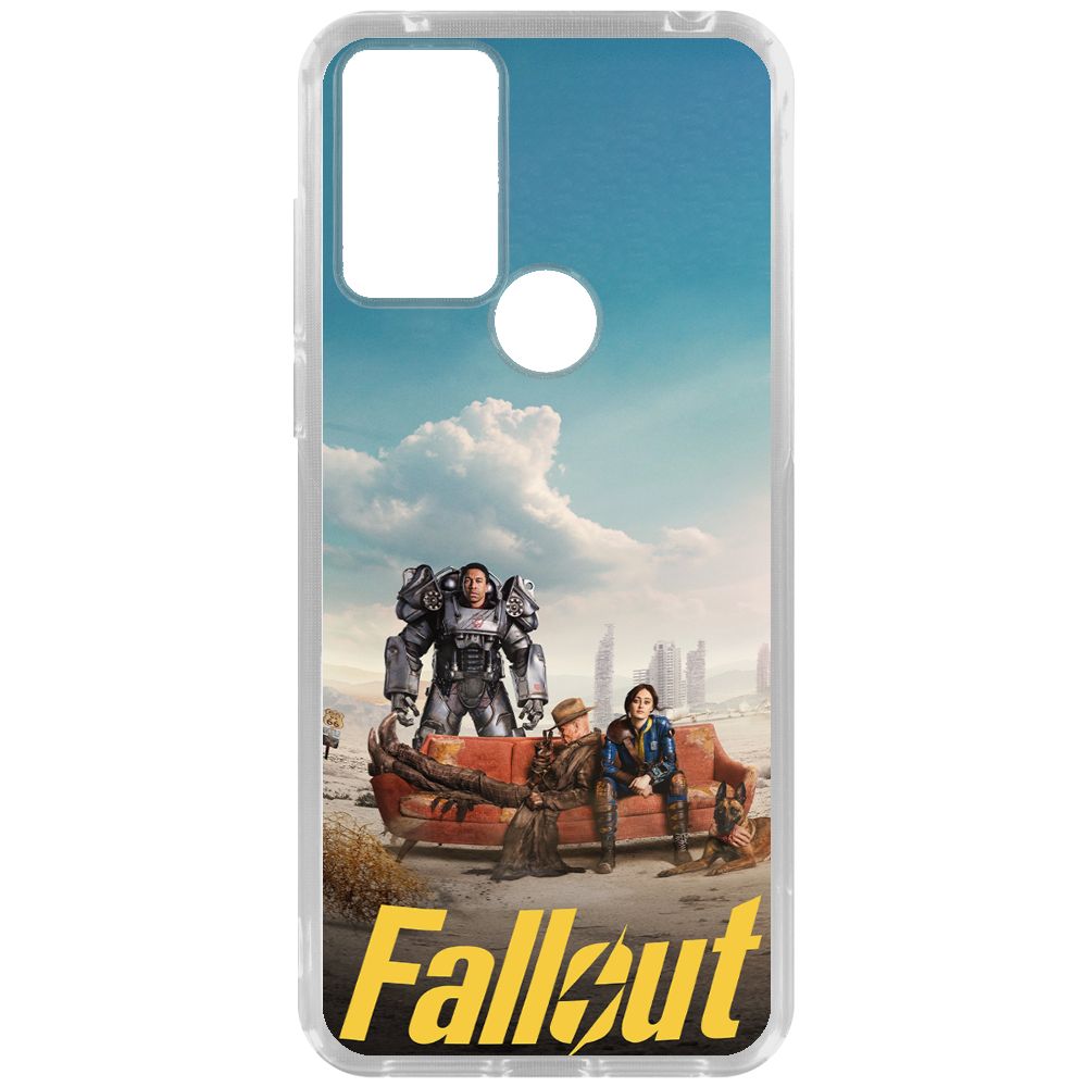 Чехол-накладка Krutoff Clear Case Фоллаут (Fallout) - Постер для TCL 30 SE, Прозрачный
Чехол-накладка Krutoff Clear Case Фоллаут (Fallout) - Постер для TCL 30 SE, Прозрачный