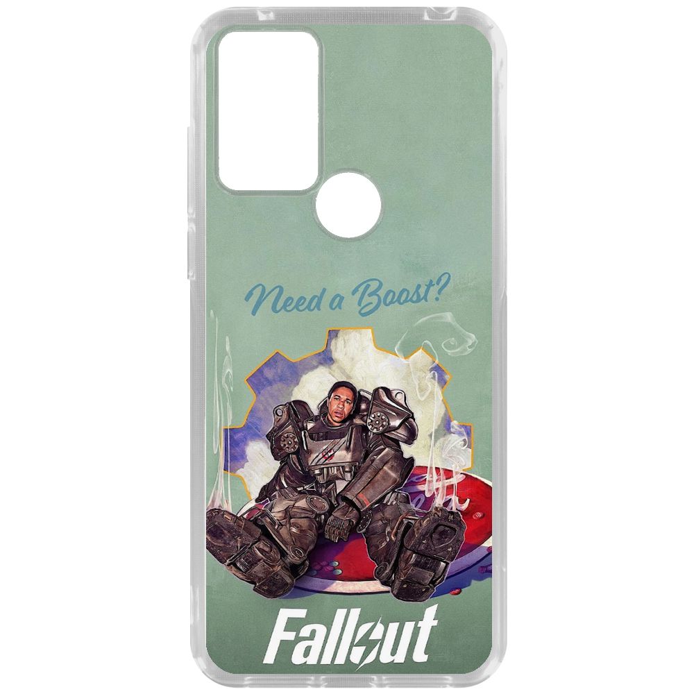 Чехол-накладка Krutoff Clear Case Фоллаут (Fallout) - Нужно ускорение для TCL 30 SE, Прозрачный
Чехол-накладка Krutoff Clear Case Фоллаут (Fallout) - Нужно ускорение для TCL 30 SE, Прозрачный