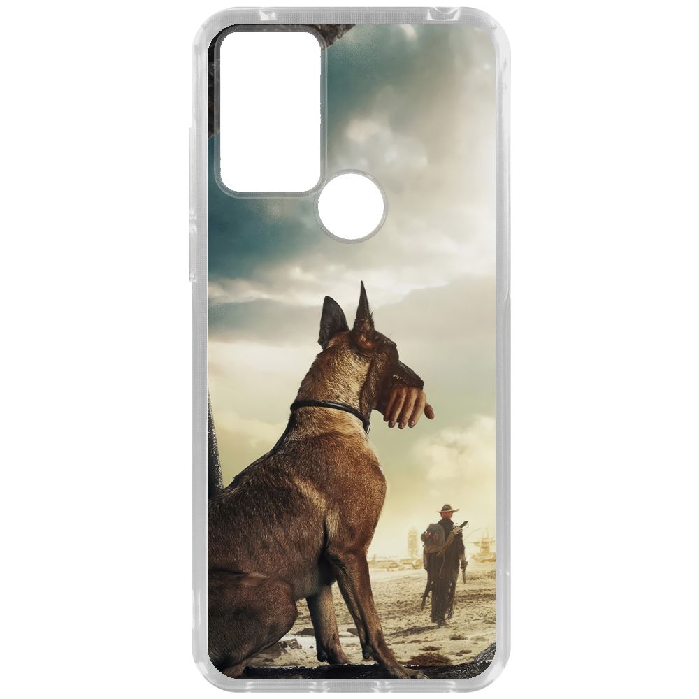 Чехол-накладка Krutoff Clear Case Фоллаут (Fallout) - Псина для TCL 305, Прозрачный
Чехол-накладка Krutoff Clear Case Фоллаут (Fallout) - Псина для TCL 305, Прозрачный