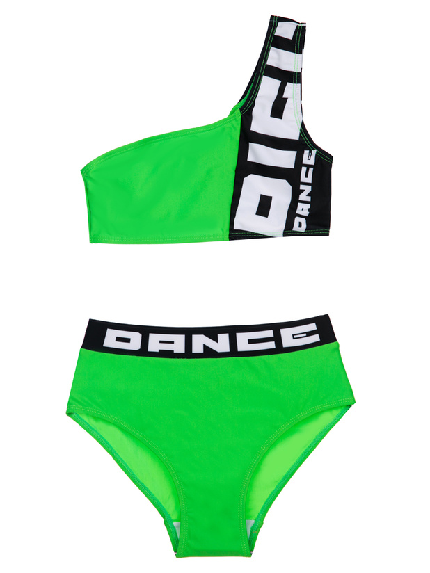 фото Купальник раздельный детский playtoday 12221097 цв. зеленый р.134