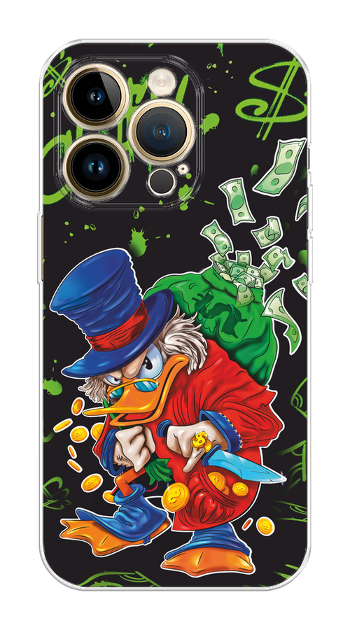 Чехол Homey на Apple iPhone 14 Pro Max "Скрудж Макдак с мешком денег", Красный;синий;зеленый;черный, 15050-1
Чехол Homey на Apple iPhone 14 Pro Max "Скрудж Макдак с мешком денег", Красный;синий;зеленый;черный, 15050-1