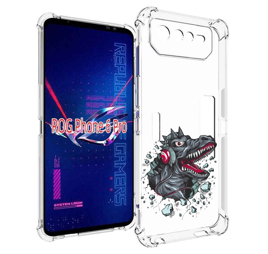 Чехол MyPads Нарисованный динозавр в наушниках для Asus ROG Phone 6 Pro, Прозрачный, Tocco
Чехол MyPads Нарисованный динозавр в наушниках для Asus ROG Phone 6 Pro, Прозрачный, Tocco