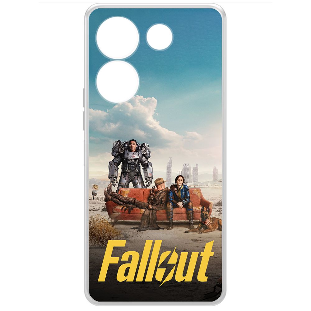Чехол-накладка Krutoff Clear Case Фоллаут (Fallout) - Постер для TECNO Camon 20 Pro, Прозрачный
Чехол-накладка Krutoff Clear Case Фоллаут (Fallout) - Постер для TECNO Camon 20 Pro, Прозрачный