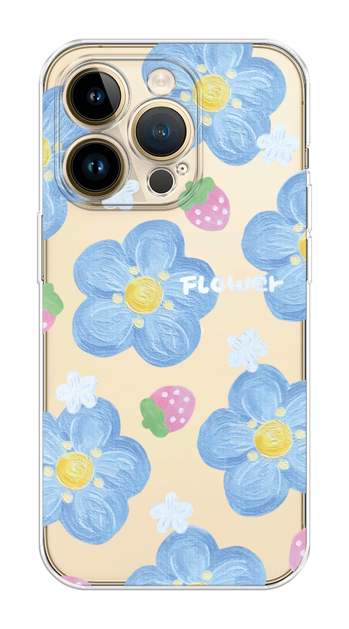 Чехол Homey на Apple iPhone 14 Pro Max "Цветы и клубники", Прозрачный;голубой;белый, 15050-1
Чехол Homey на Apple iPhone 14 Pro Max "Цветы и клубники", Прозрачный;голубой;белый, 15050-1