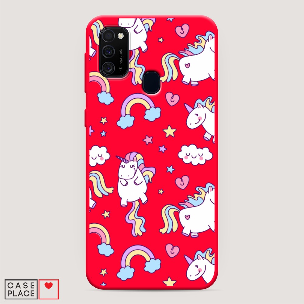 Матовый силиконовый чехол "Sweet unicorns dreams" на Samsung Galaxy M21, Sweet unicorns dreams
Матовый силиконовый чехол "Sweet unicorns dreams" на Samsung Galaxy M21, Sweet unicorns dreams