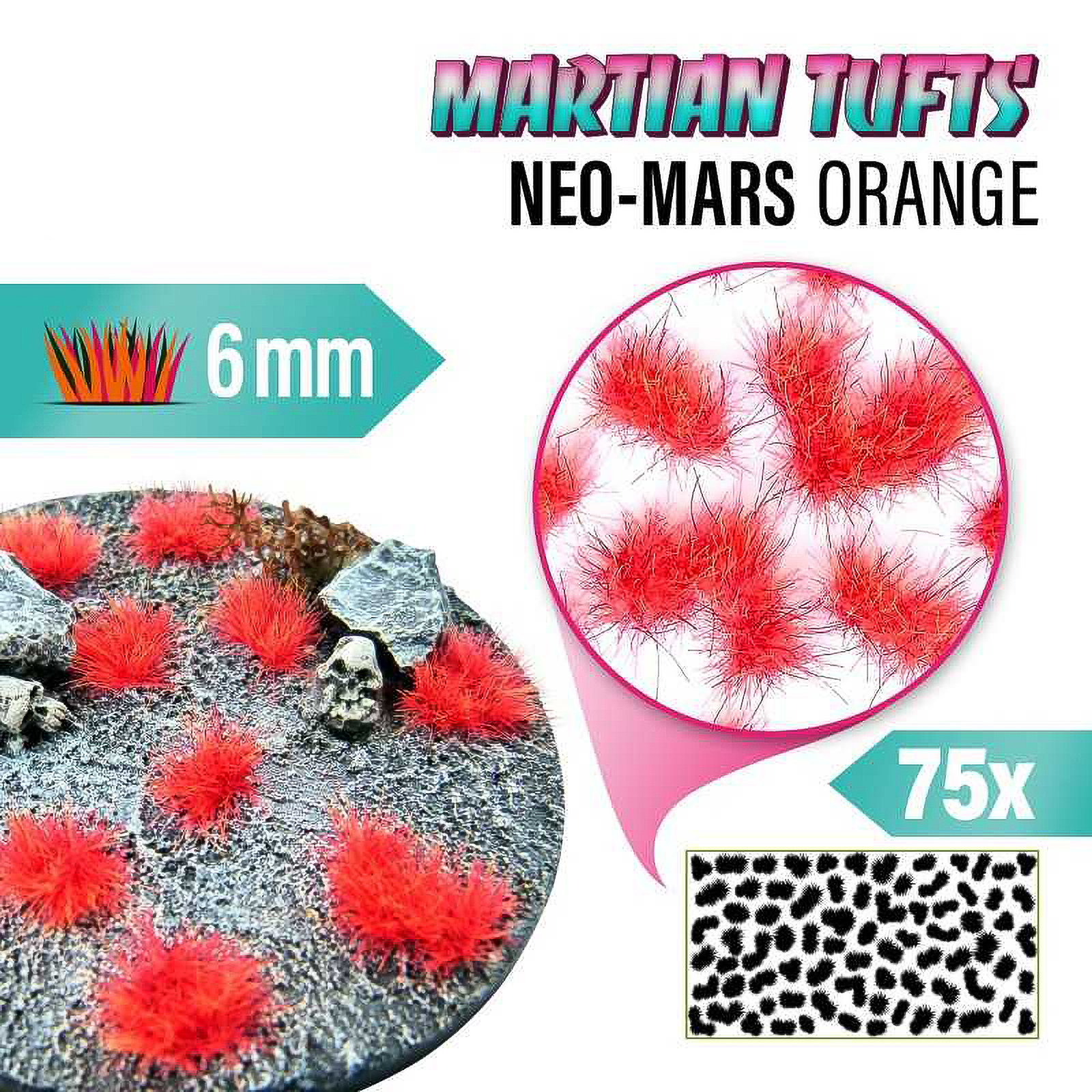 Пучки травы для моделирования Green Stuff World Martian Tufts 6 mm Neo-Mars Orange, Martian Tufts
Пучки травы для моделирования Green Stuff World Martian Tufts 6 mm Neo-Mars Orange, Martian Tufts