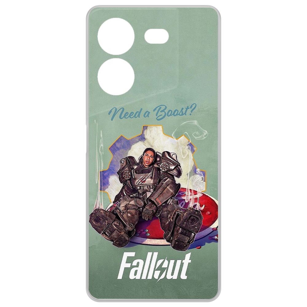 Чехол-накладка Krutoff Clear Case Фоллаут (Fallout) - Нужно ускорение для TECNO Pova 5, Прозрачный
Чехол-накладка Krutoff Clear Case Фоллаут (Fallout) - Нужно ускорение для TECNO Pova 5, Прозрачный