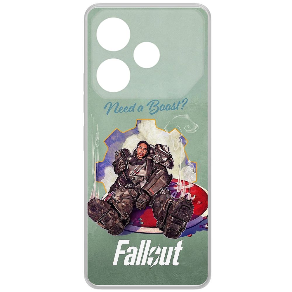 Чехол-накладка Krutoff Clear Case Фоллаут (Fallout) - Нужно ускорение для TECNO Pova 6
Чехол-накладка Krutoff Clear Case Фоллаут (Fallout) - Нужно ускорение для TECNO Pova 6