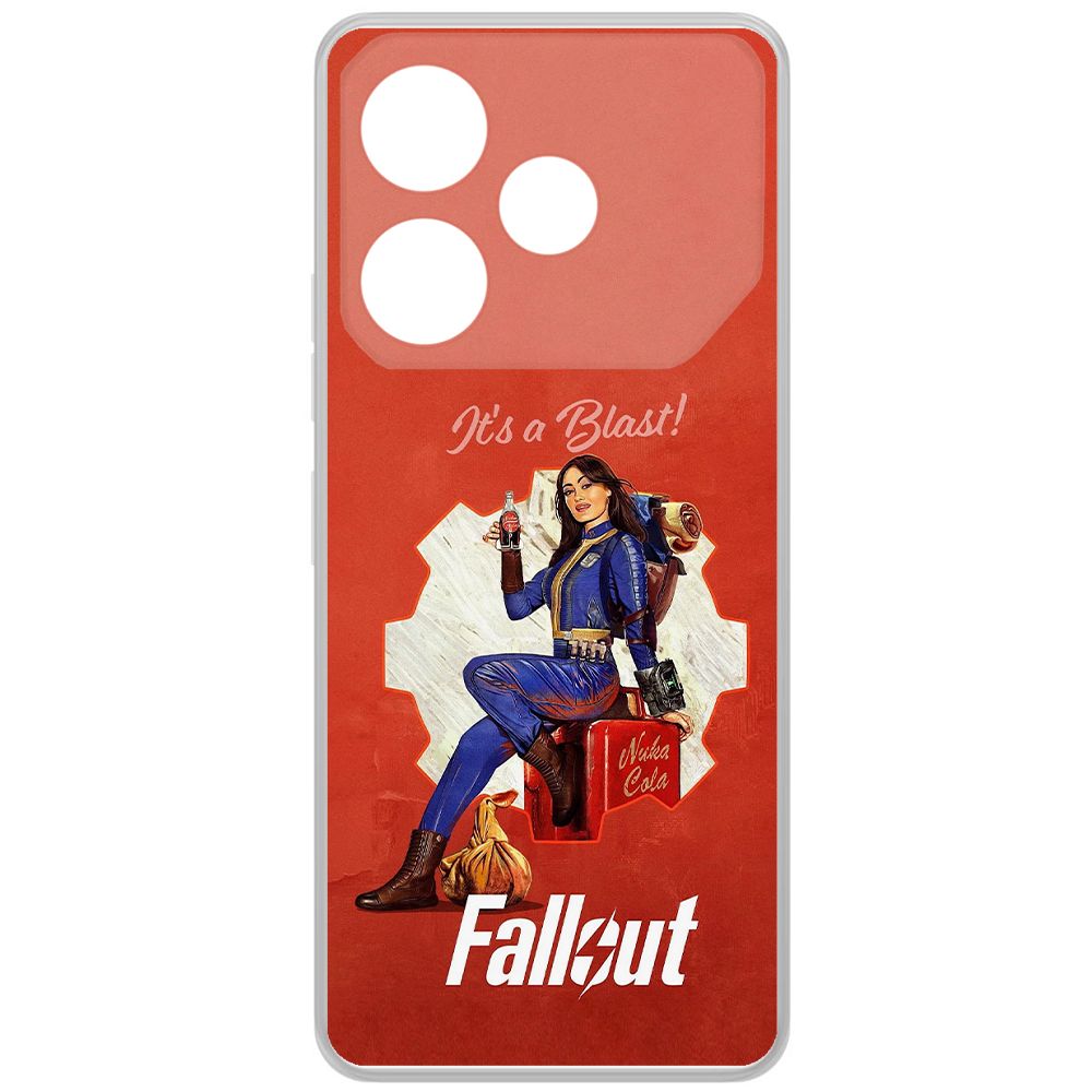 Чехол-накладка Krutoff Clear Case Фоллаут (Fallout) - Это взрыв! для TECNO Pova 6, Прозрачный
Чехол-накладка Krutoff Clear Case Фоллаут (Fallout) - Это взрыв! для TECNO Pova 6, Прозрачный