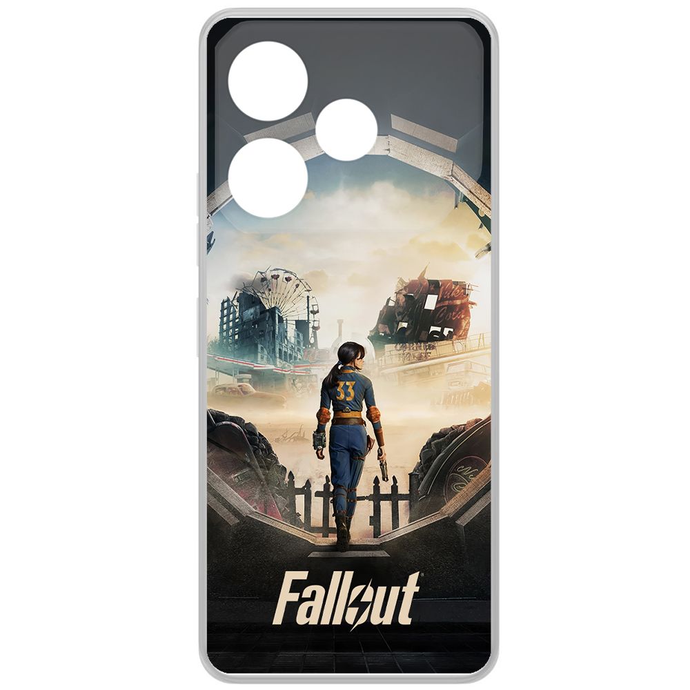 Чехол-накладка Krutoff Clear Case Фоллаут (Fallout) - Убежище 33 для TECNO Pova 6, Прозрачный
Чехол-накладка Krutoff Clear Case Фоллаут (Fallout) - Убежище 33 для TECNO Pova 6, Прозрачный