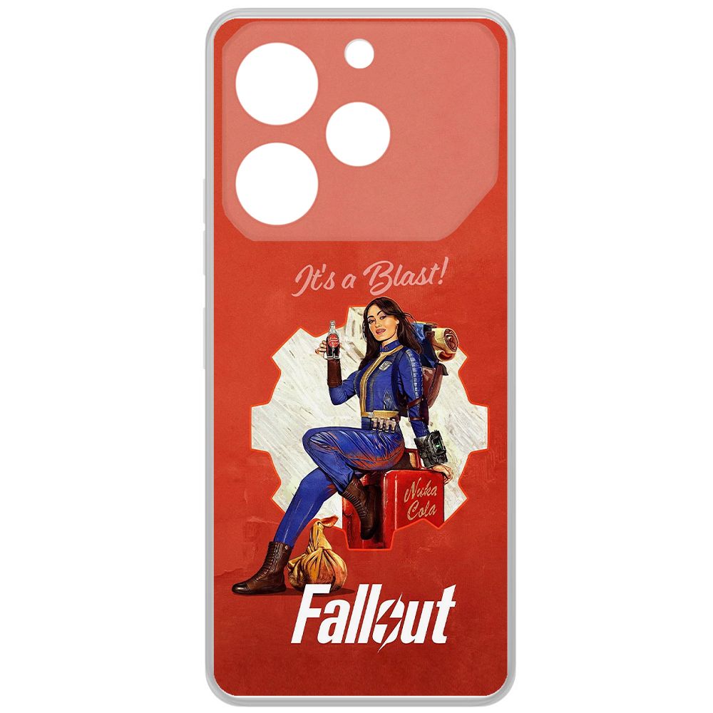Чехол-накладка Krutoff Clear Case Фоллаут (Fallout) - Это взрыв! для TECNO Pova 6 Pro, Прозрачный
Чехол-накладка Krutoff Clear Case Фоллаут (Fallout) - Это взрыв! для TECNO Pova 6 Pro, Прозрачный