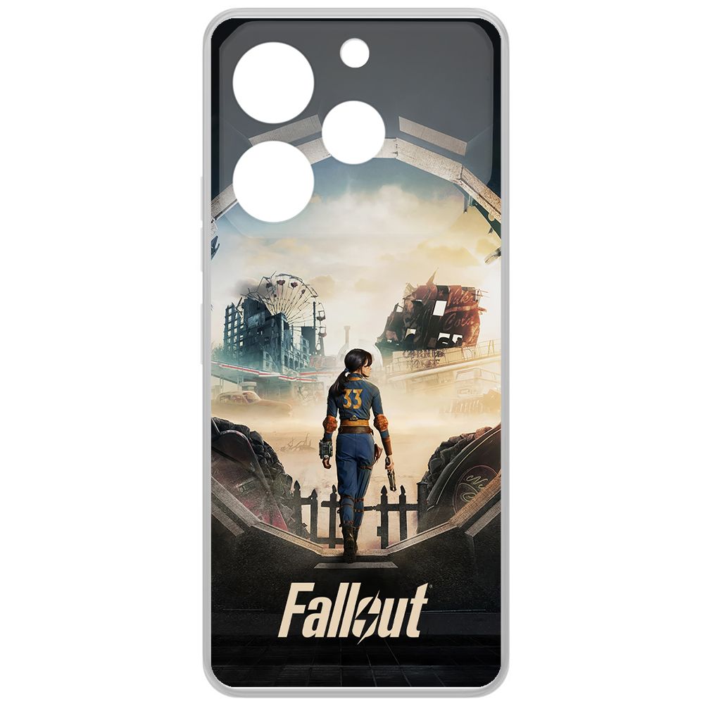 Чехол-накладка Krutoff Clear Case Фоллаут (Fallout) - Убежище 33 для TECNO Pova 6 Pro, Прозрачный
Чехол-накладка Krutoff Clear Case Фоллаут (Fallout) - Убежище 33 для TECNO Pova 6 Pro, Прозрачный