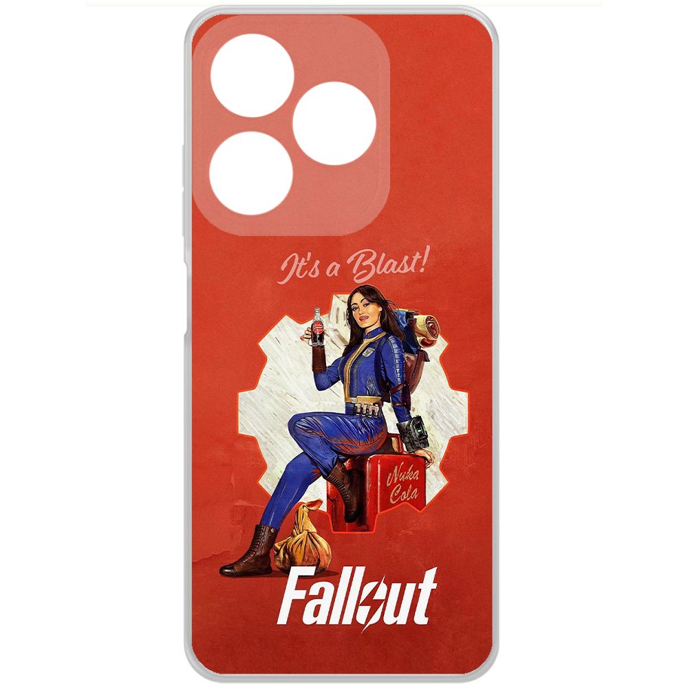 Чехол-накладка Krutoff Clear Case Фоллаут (Fallout) - Это взрыв! для TECNO Spark 10, Прозрачный
Чехол-накладка Krutoff Clear Case Фоллаут (Fallout) - Это взрыв! для TECNO Spark 10, Прозрачный