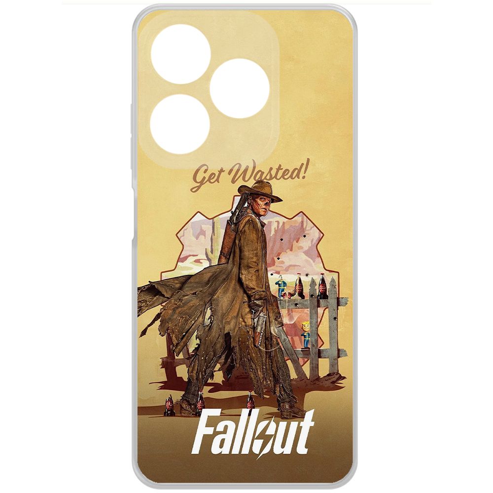 Чехол-накладка Krutoff Clear Case Фоллаут (Fallout) - Давай напьемся! для TECNO Spark 10C, Прозрачный
Чехол-накладка Krutoff Clear Case Фоллаут (Fallout) - Давай напьемся! для TECNO Spark 10C, Прозрачный