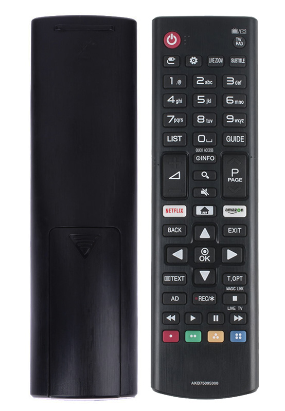 Пульт HUAYU для LG AKB75095308, AKB75375608, 43UJ6309, 43UJ630V, 49UJ6309, 49UJ630V, 55UJ6
Пульт HUAYU для LG AKB75095308, AKB75375608, 43UJ6309, 43UJ630V, 49UJ6309, 49UJ630V, 55UJ6