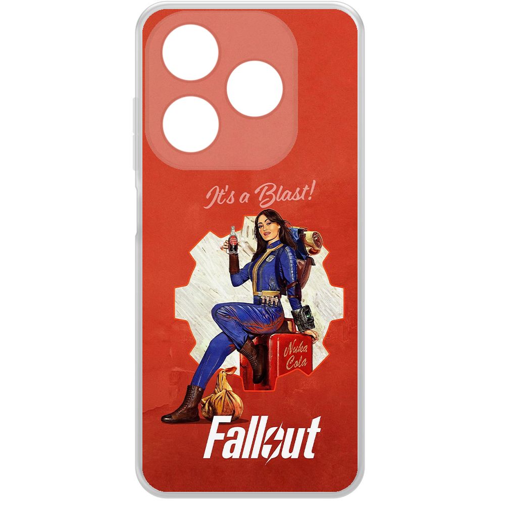 Чехол-накладка Krutoff Clear Case Фоллаут (Fallout) - Это взрыв! для TECNO Spark 20 Pro
Чехол-накладка Krutoff Clear Case Фоллаут (Fallout) - Это взрыв! для TECNO Spark 20 Pro
