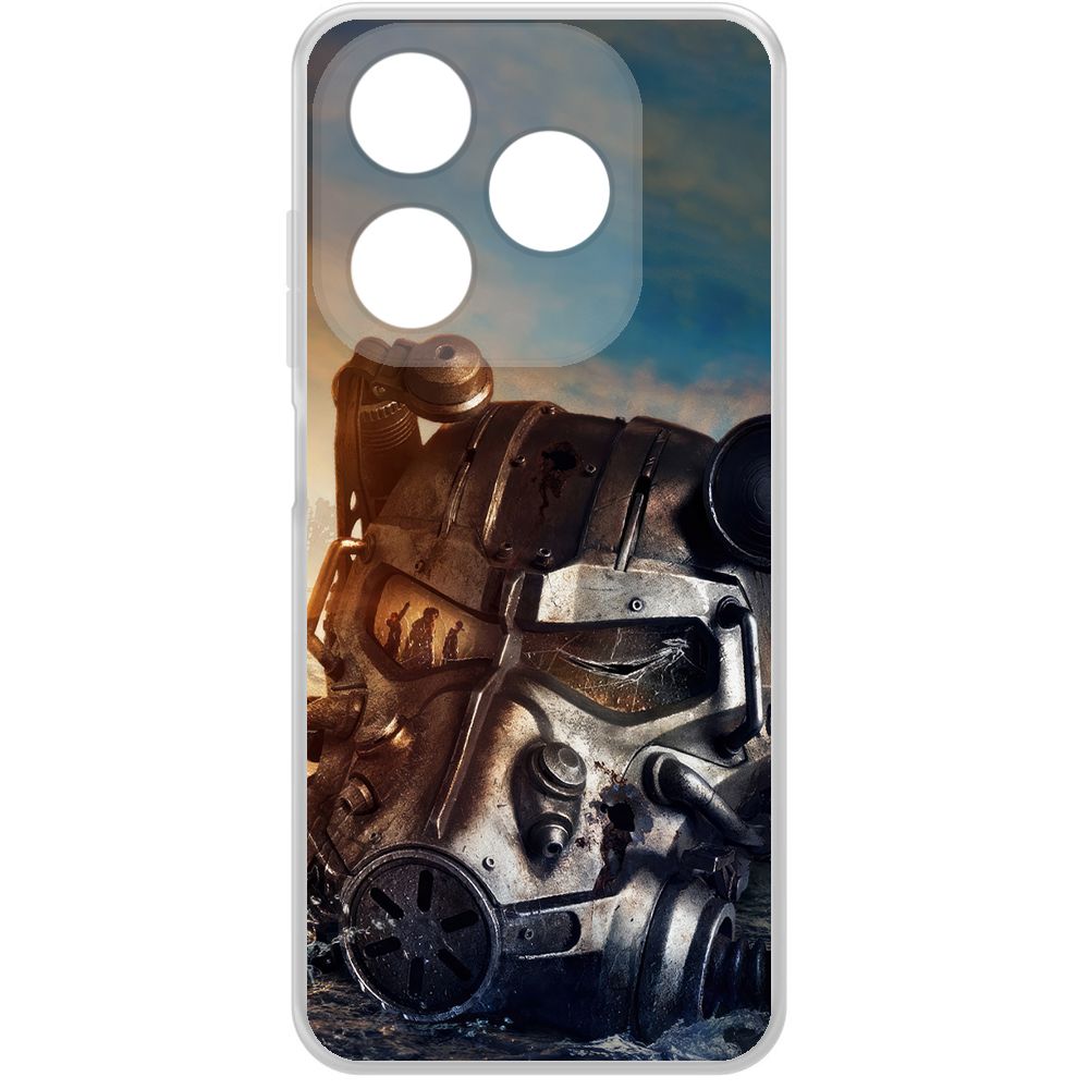 Чехол-накладка Krutoff Clear Case Фоллаут (Fallout) - Шлем Т-60 для TECNO Spark 20 Pro
Чехол-накладка Krutoff Clear Case Фоллаут (Fallout) - Шлем Т-60 для TECNO Spark 20 Pro