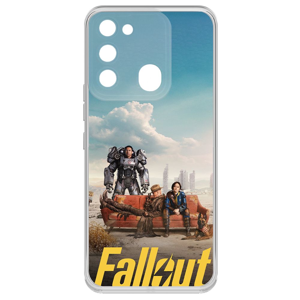 Чехол-накладка Krutoff Clear Case Фоллаут (Fallout) - Постер для TECNO Spark Go 2022, Прозрачный
Чехол-накладка Krutoff Clear Case Фоллаут (Fallout) - Постер для TECNO Spark Go 2022, Прозрачный