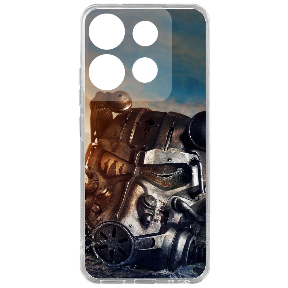 Чехол-накладка Krutoff Clear Case Фоллаут (Fallout) - Шлем Т-60 для TECNO Spark Go 2023
Чехол-накладка Krutoff Clear Case Фоллаут (Fallout) - Шлем Т-60 для TECNO Spark Go 2023