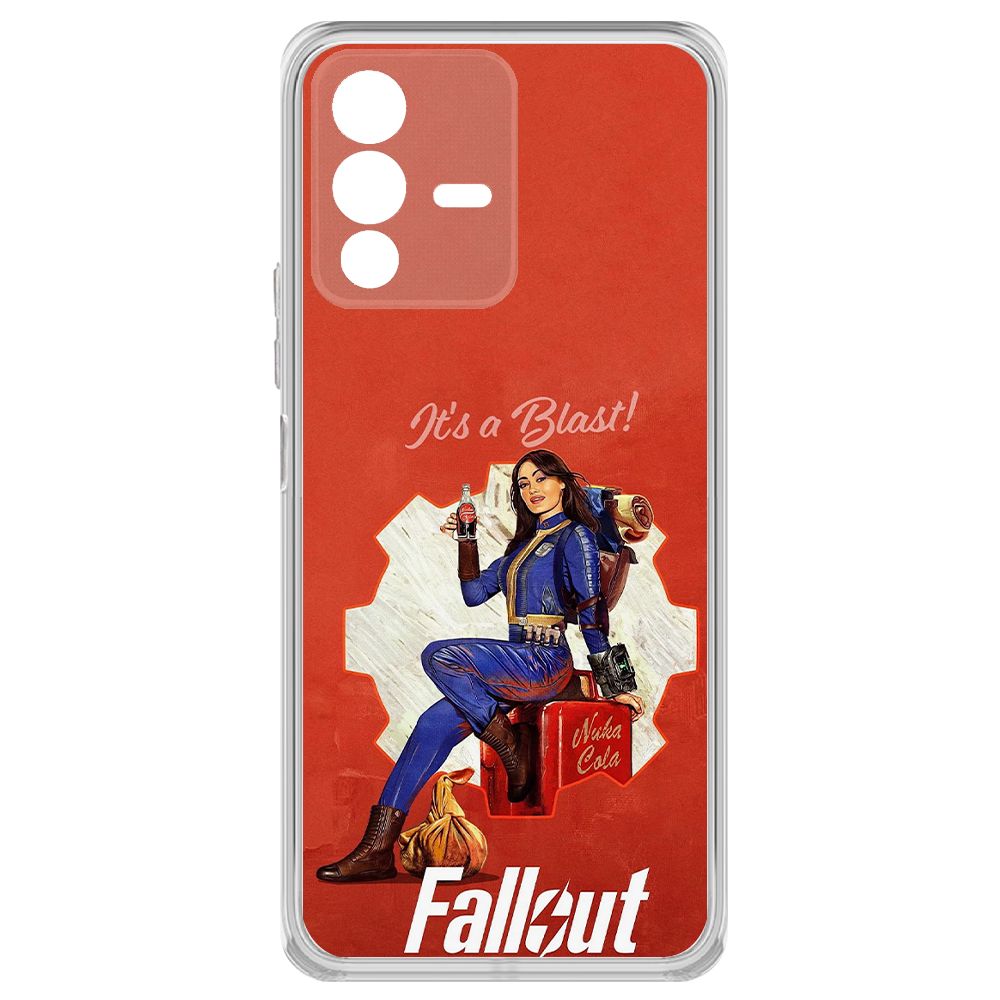 Чехол-накладка Krutoff Clear Case Фоллаут (Fallout) - Это взрыв! для Vivo V23, Прозрачный
Чехол-накладка Krutoff Clear Case Фоллаут (Fallout) - Это взрыв! для Vivo V23, Прозрачный