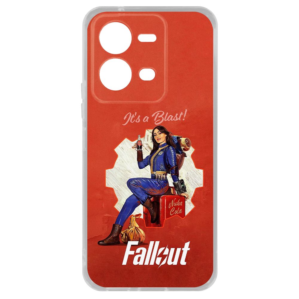 Чехол-накладка Krutoff Clear Case Фоллаут (Fallout) - Это взрыв! для Vivo V25, Прозрачный
Чехол-накладка Krutoff Clear Case Фоллаут (Fallout) - Это взрыв! для Vivo V25, Прозрачный
