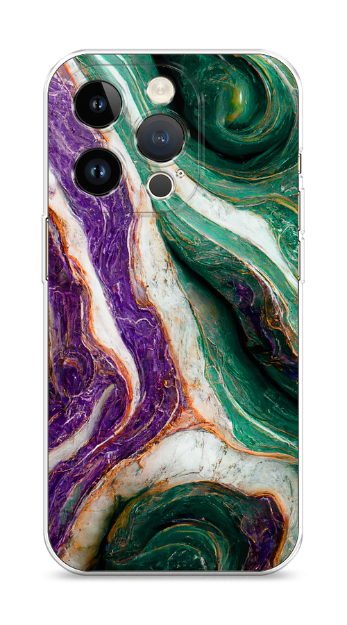 Чехол Homey на Apple iPhone 14 Pro "Фиолетово-зеленый мрамор", Зеленый;фиолетовый, 15250-1
Чехол Homey на Apple iPhone 14 Pro "Фиолетово-зеленый мрамор", Зеленый;фиолетовый, 15250-1
