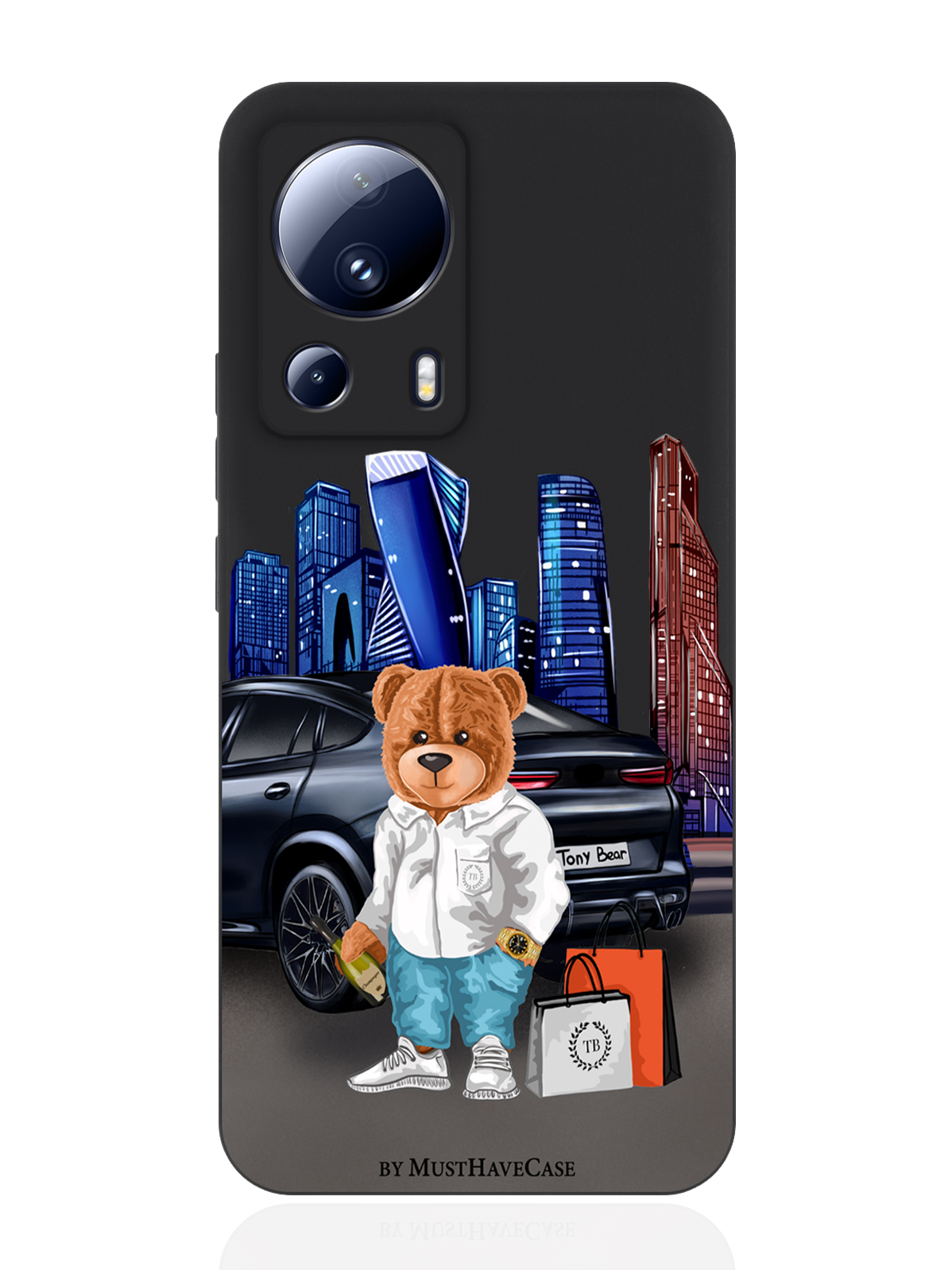 Чехол для смартфона Xiaomi Mi 13 Lite Tony Moscow city/ Тони Москва Сити черный, Черный;белый
Чехол для смартфона Xiaomi Mi 13 Lite Tony Moscow city/ Тони Москва Сити черный, Черный;белый