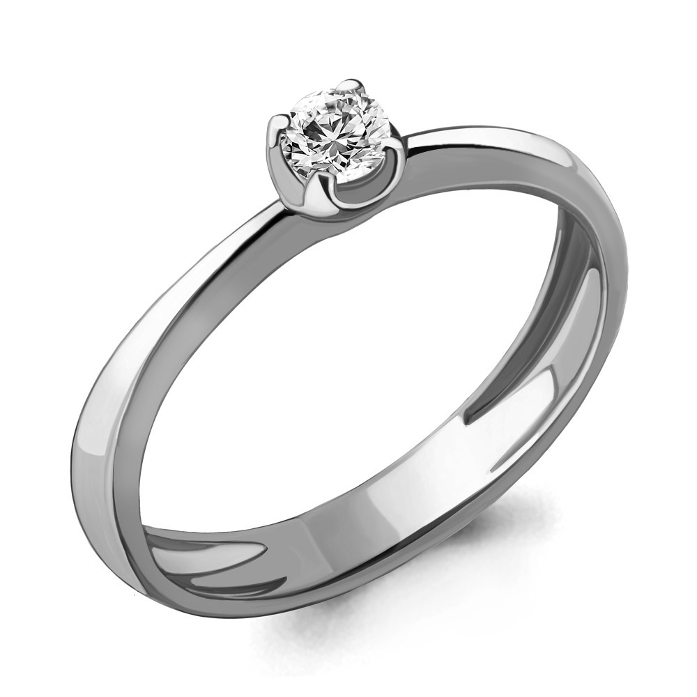 Кольцо из белого золота с бриллиантом Aquamarine Aquamarine 961283_585_бз р. 16, 961283_585_бз
Кольцо из белого золота с бриллиантом Aquamarine Aquamarine 961283_585_бз р. 16, 961283_585_бз