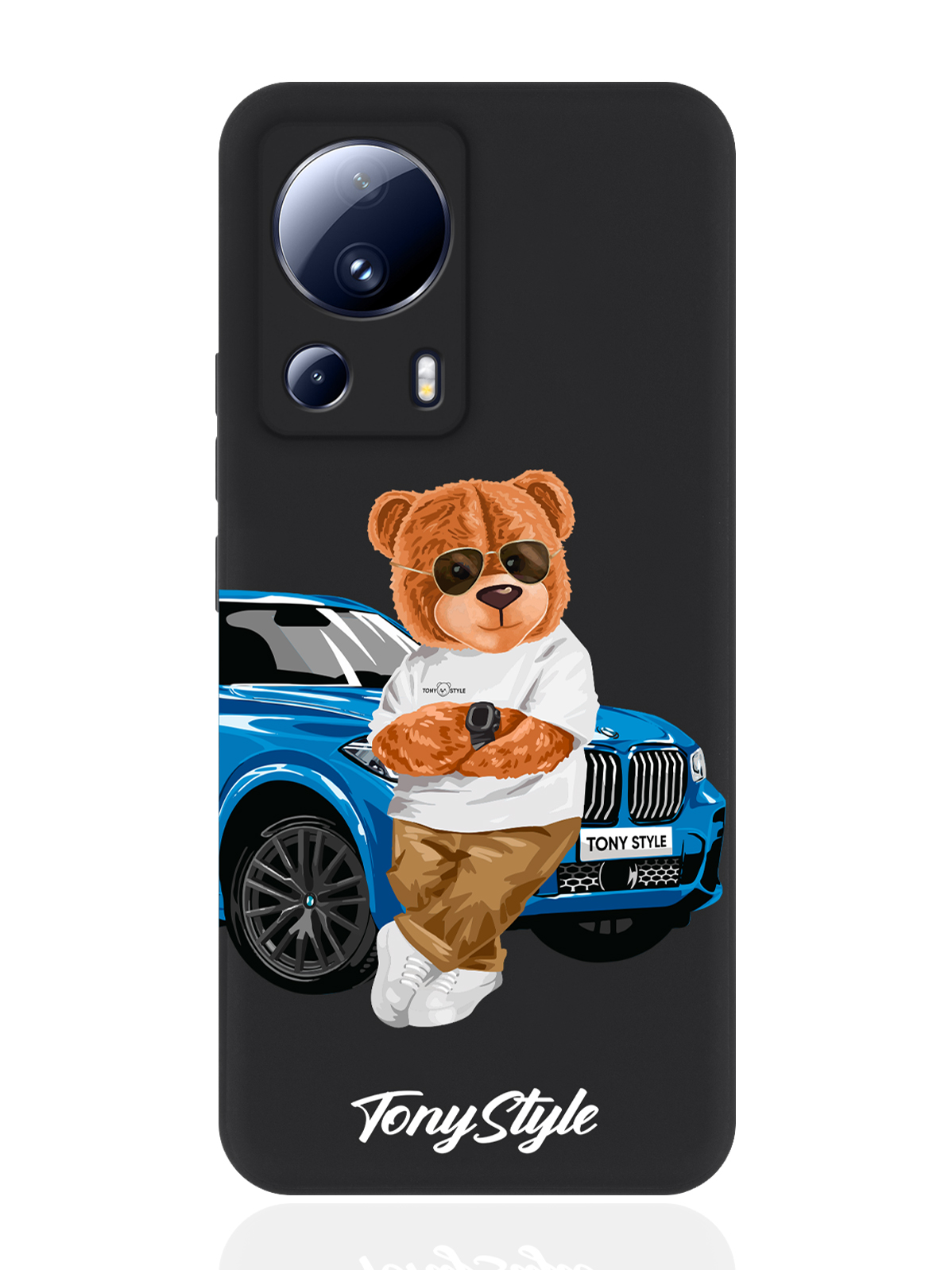 Чехол для смартфона Xiaomi Mi 13 Lite черный силиконовый Tony Style с машиной, Голубой;коричневый;белый
Чехол для смартфона Xiaomi Mi 13 Lite черный силиконовый Tony Style с машиной, Голубой;коричневый;белый