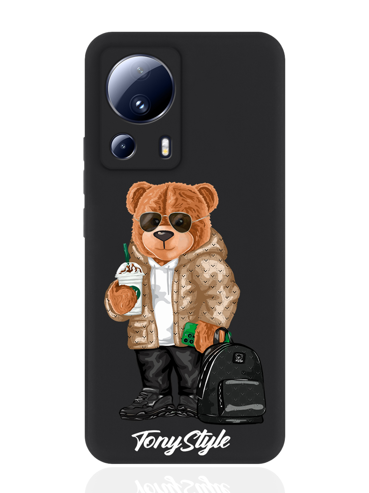 Чехол для смартфона Xiaomi Mi 13 Lite черный силиконовый Tony Style в очках, Разноцветный
Чехол для смартфона Xiaomi Mi 13 Lite черный силиконовый Tony Style в очках, Разноцветный