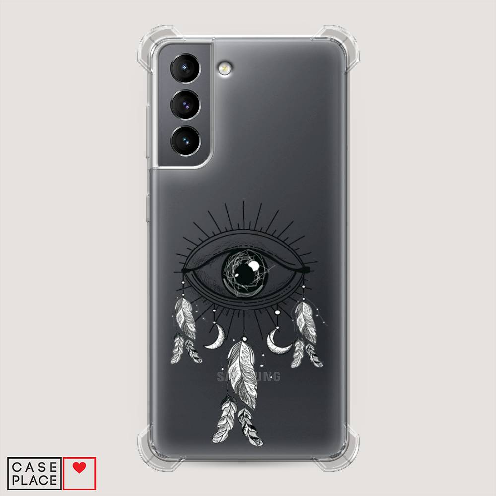 Чехол Awog на Samsung Galaxy S21 / Самсунг S21 "Всевидящее око-ловец снов", Серый, 2101851-1
Чехол Awog на Samsung Galaxy S21 / Самсунг S21 "Всевидящее око-ловец снов", Серый, 2101851-1