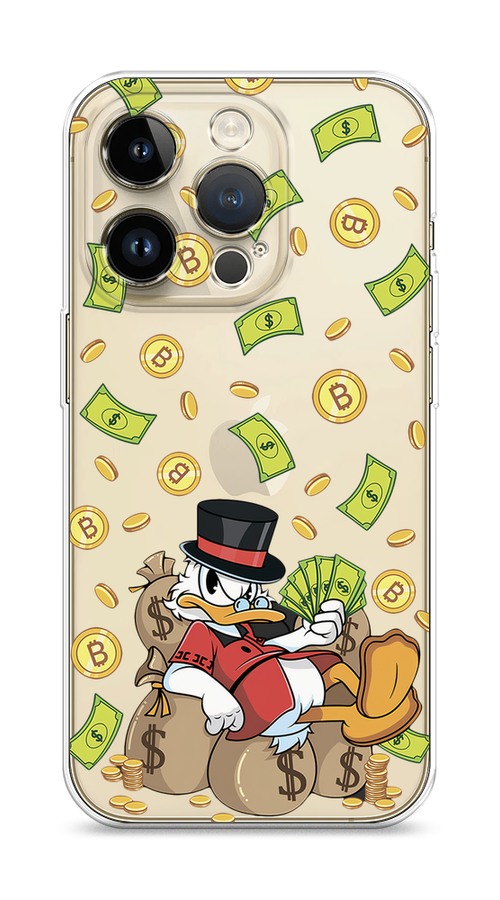 Чехол Homey на Apple iPhone 14 Pro "Скрудж Макдак в красном", Красный;черный;коричневый;прозрачный, 15250-1
Чехол Homey на Apple iPhone 14 Pro "Скрудж Макдак в красном", Красный;черный;коричневый;прозрачный, 15250-1