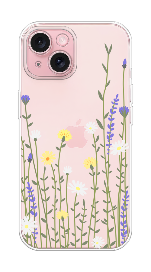 Чехол Homey на Apple iPhone 15 "Ромашка и лаванда", Зеленый;желтый;прозрачный, 15550-1
Чехол Homey на Apple iPhone 15 "Ромашка и лаванда", Зеленый;желтый;прозрачный, 15550-1