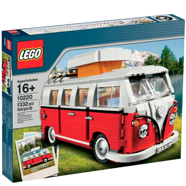 Конструктор LEGO Creator 10220 Автофургон Фольксваген Т1, 1332 детали, Автофургон Фольксваген Т1
Конструктор LEGO Creator 10220 Автофургон Фольксваген Т1, 1332 детали, Автофургон Фольксваген Т1