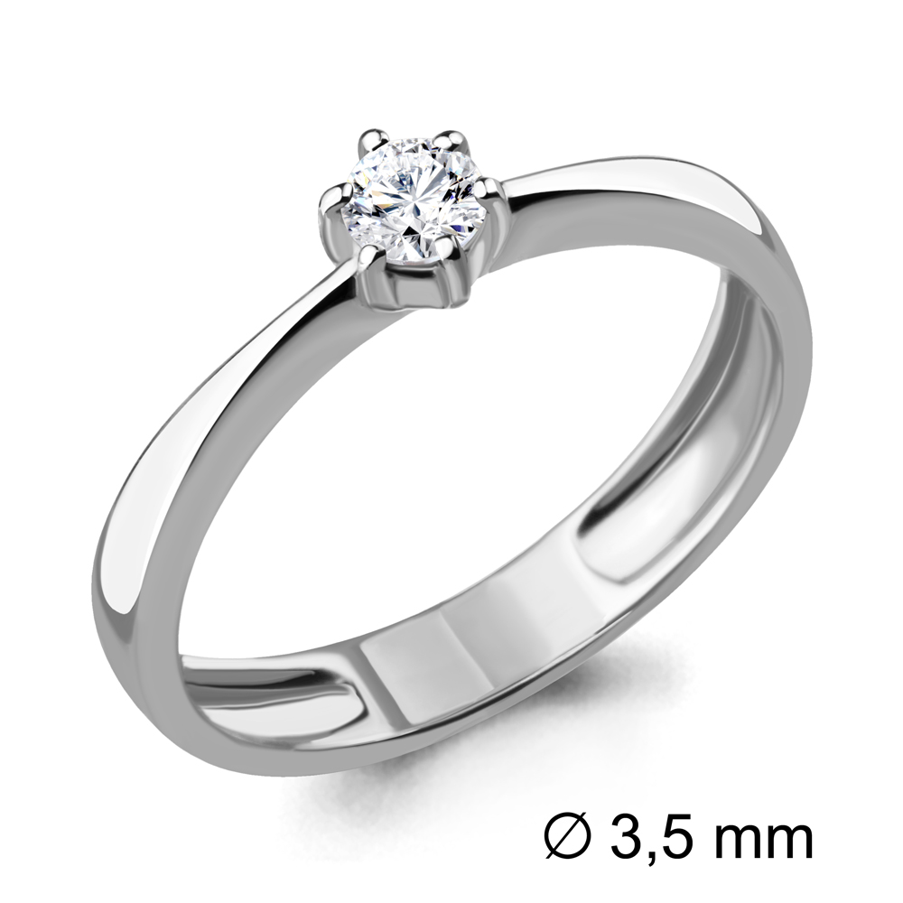 Кольцо из белого золота с бриллиантом Aquamarine Aquamarine 961286_585_бз р, 961286_585_бз
Кольцо из белого золота с бриллиантом Aquamarine Aquamarine 961286_585_бз р, 961286_585_бз