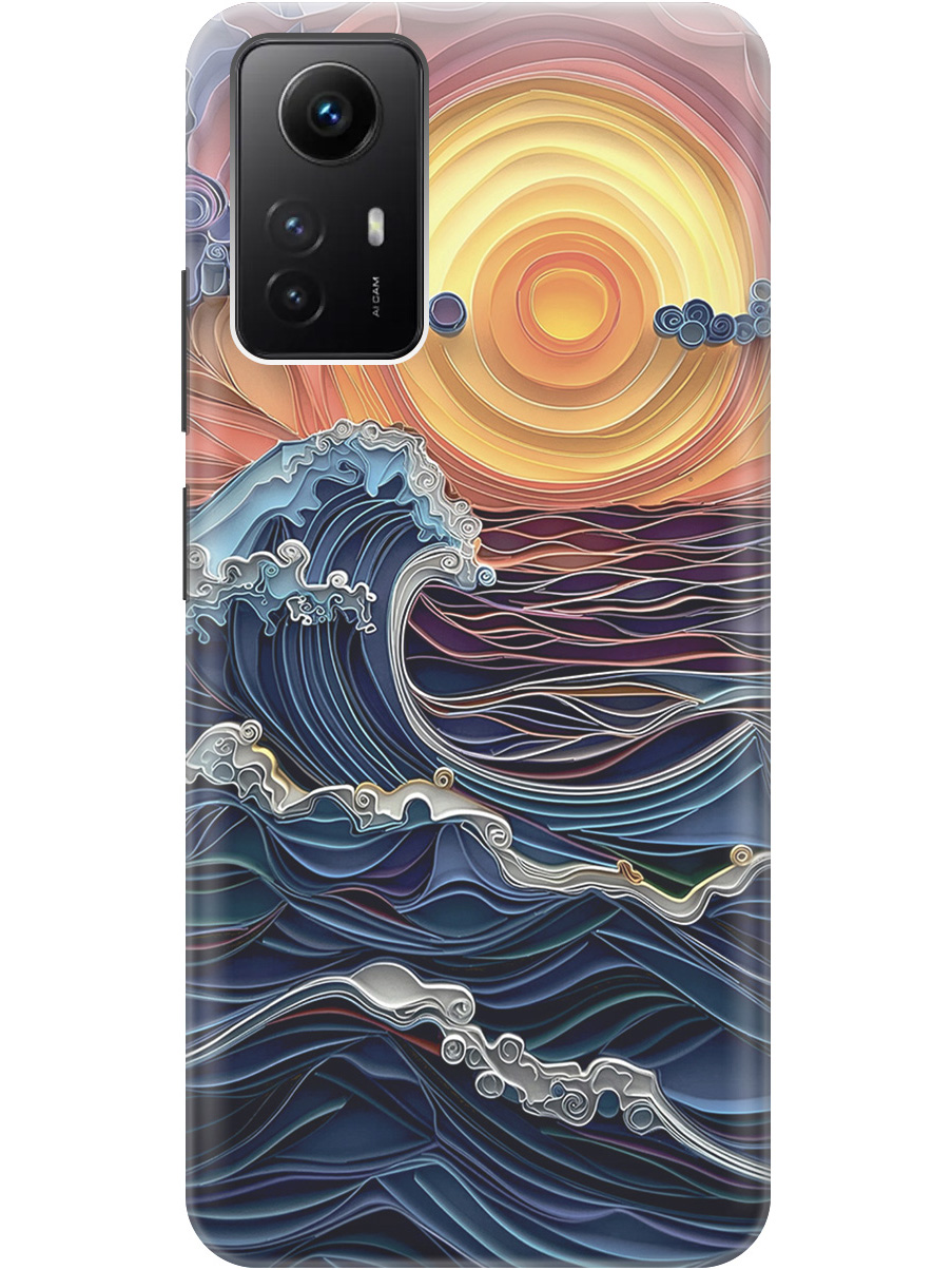 Силиконовый чехол на Xiaomi Redmi Note 12s с принтом "Волны на закате", Прозрачный;оранжевый;синий, 778676910
Силиконовый чехол на Xiaomi Redmi Note 12s с принтом "Волны на закате", Прозрачный;оранжевый;синий, 778676910