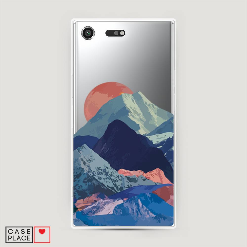 Чехол на Sony Xperia XZ Premium "Закат в снежных горах", Красный;серый;голубой, 52450-2 
Чехол на Sony Xperia XZ Premium "Закат в снежных горах", Красный;серый;голубой, 52450-2