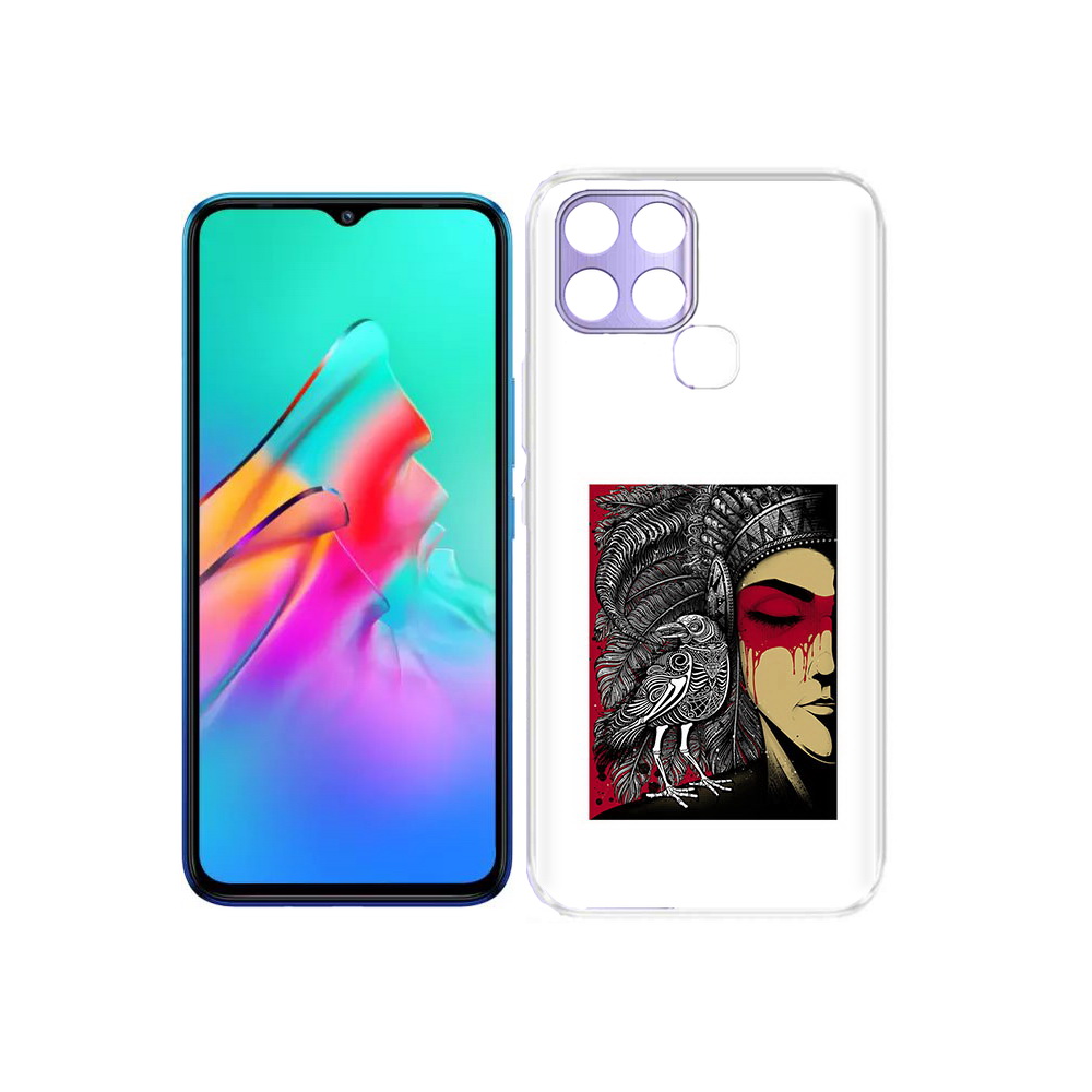Чехол MyPads Tocco для Infinix Smart 6 девушка с вороном в абстракции, Прозрачный, Tocco
Чехол MyPads Tocco для Infinix Smart 6 девушка с вороном в абстракции, Прозрачный, Tocco