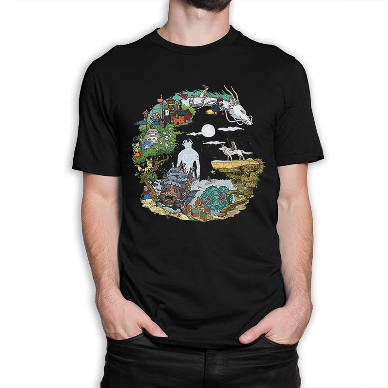 Футболка мужская Dream Shirts Комбо Студии Гибли черная XL, Черный, Комбо Студии Гибли
Футболка мужская Dream Shirts Комбо Студии Гибли черная XL, Черный, Комбо Студии Гибли